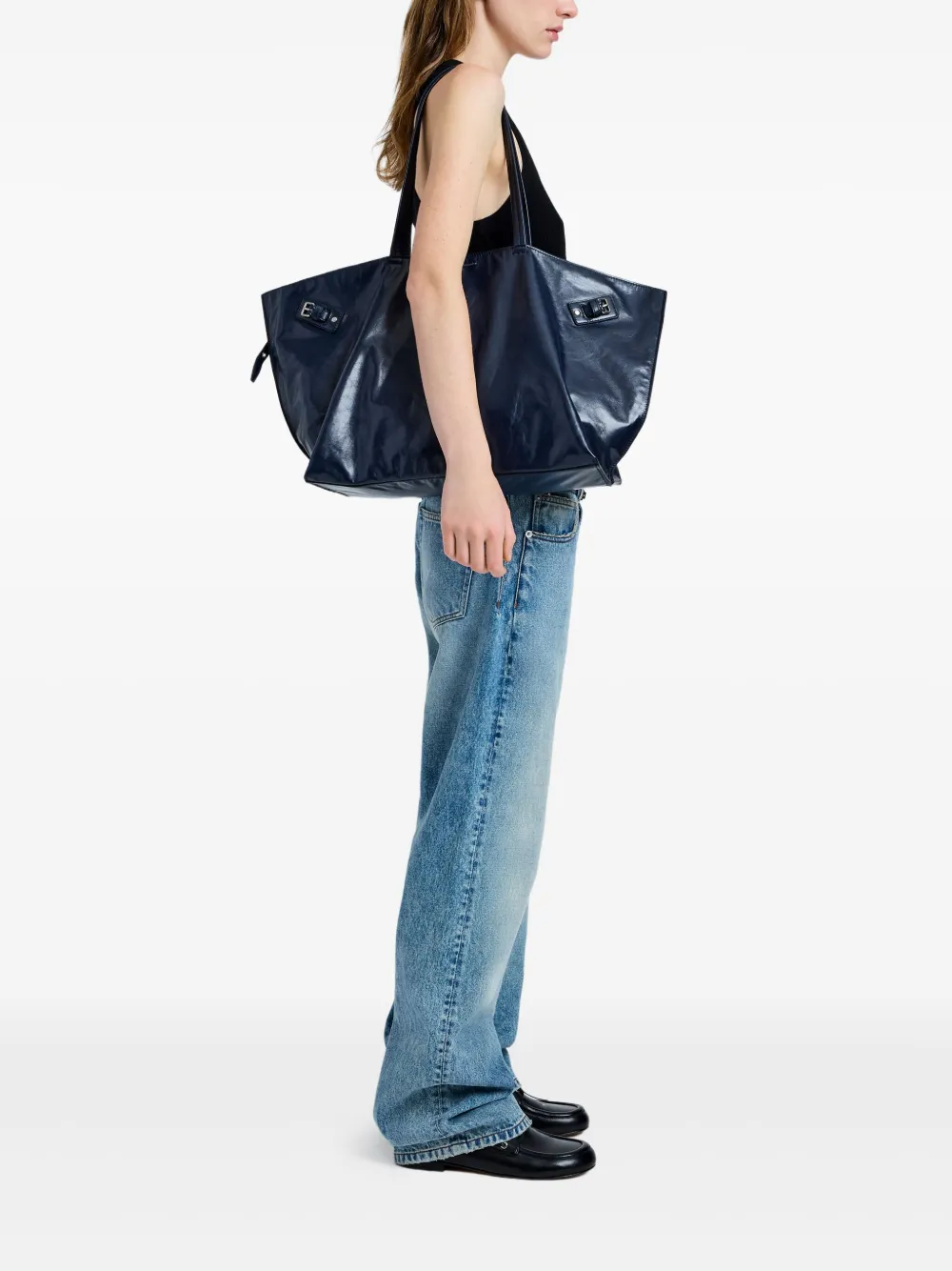 Proenza Schouler Days Carryall schoudertas Blauw