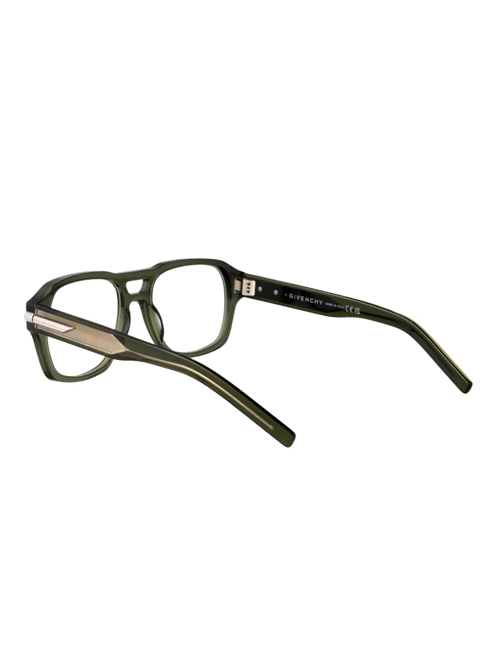 Givenchy Eyewear Bril met vierkant montuur Groen