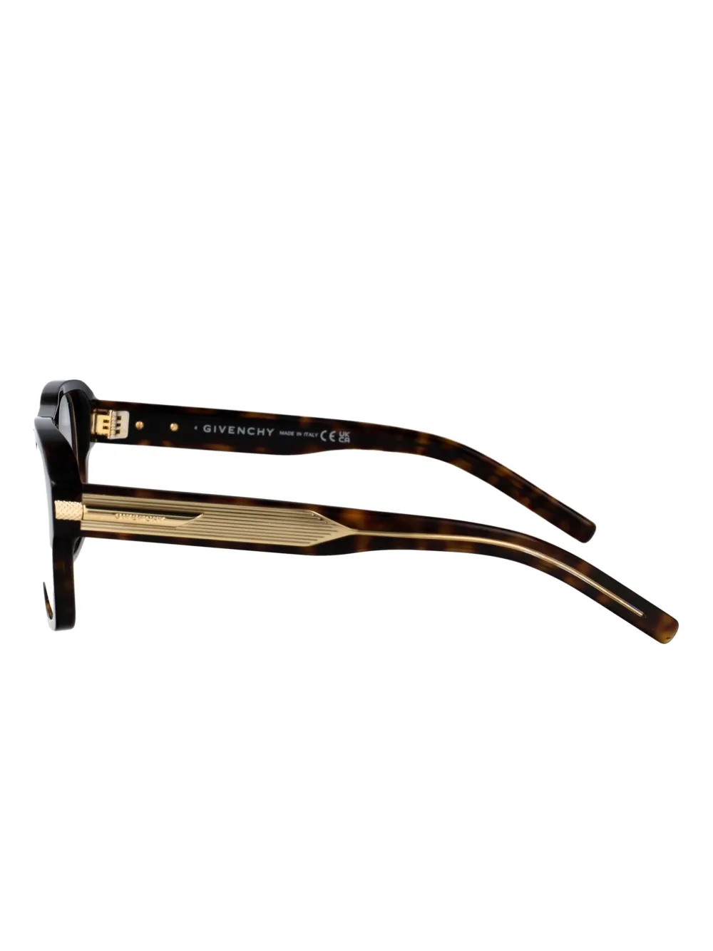 Givenchy Eyewear Bril met vierkant montuur Bruin