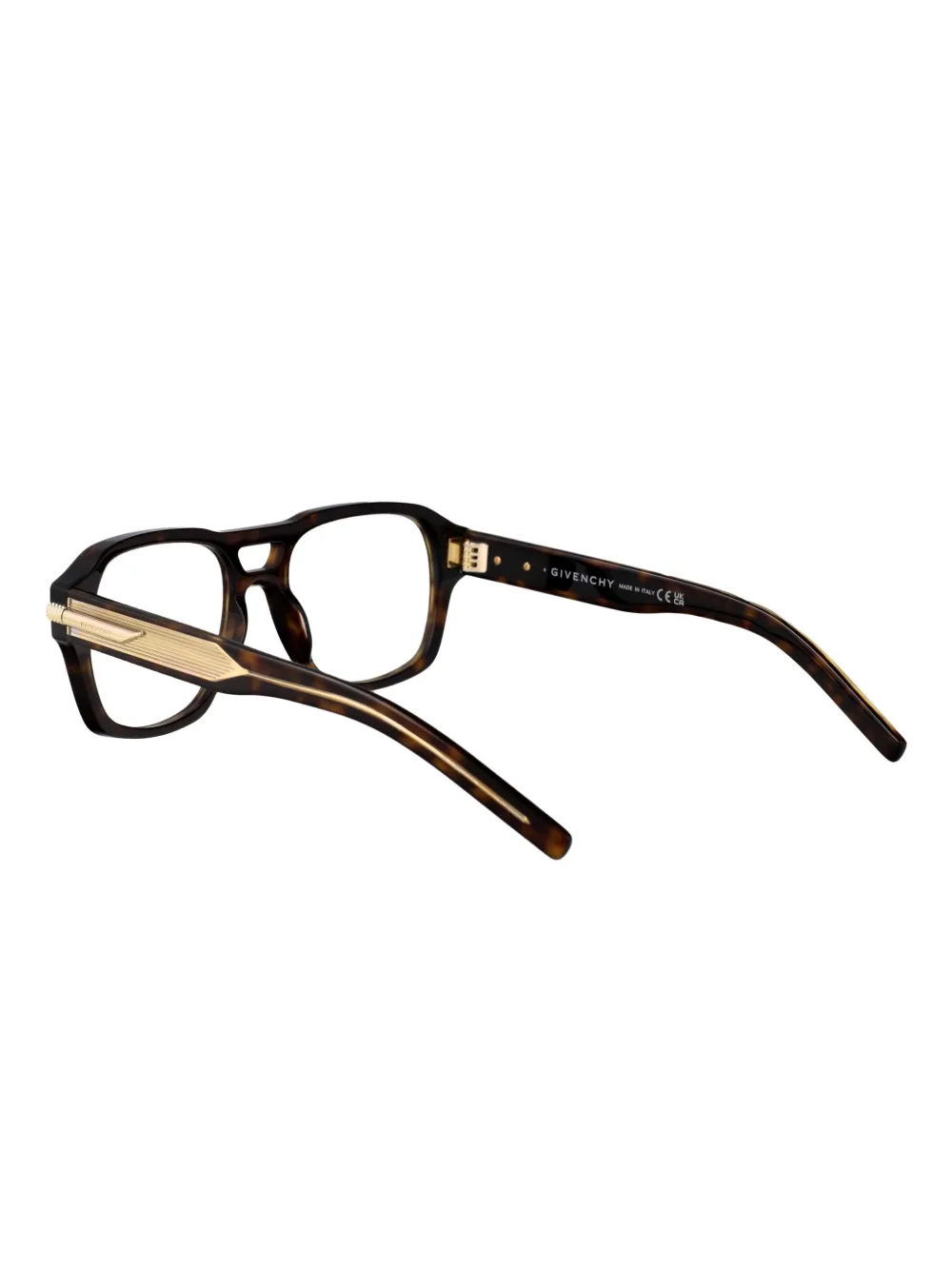 Givenchy Eyewear Bril met vierkant montuur Bruin