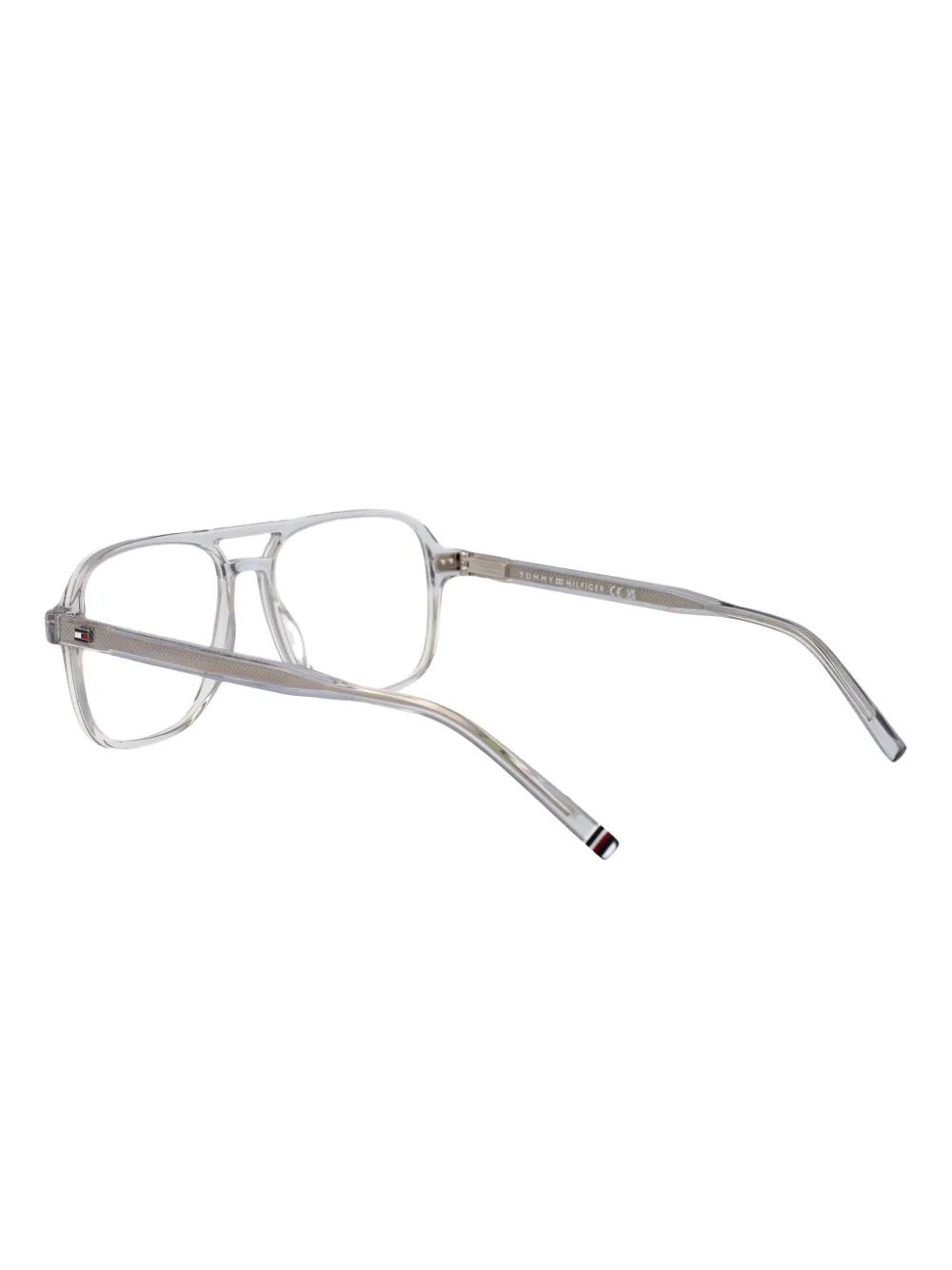 Tommy Hilfiger Bril met vierkant montuur Wit
