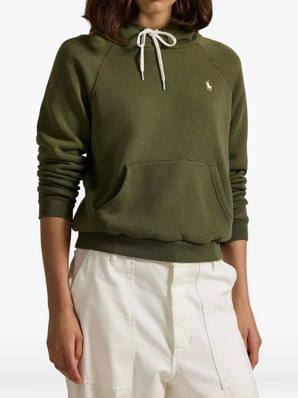 Polo Ralph Lauren raglan-sleeve hoodie - Groen