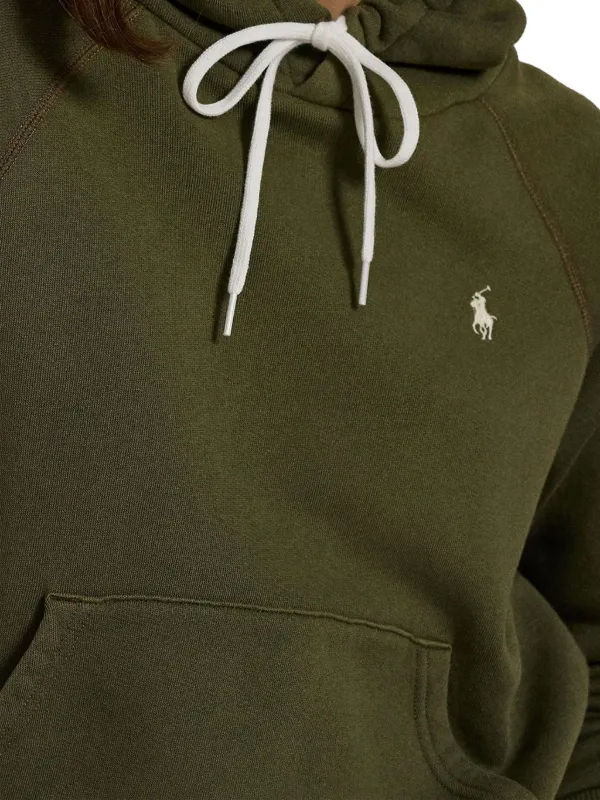 Polo Ralph Lauren raglan-sleeve Hoodie Green FARFETCH PH