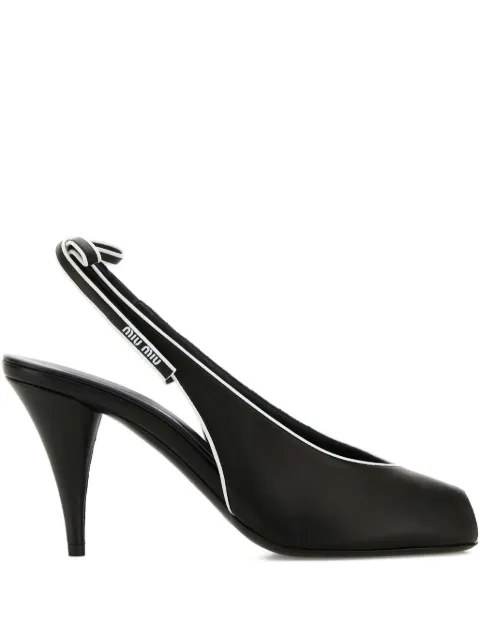 Miu Miu 80mm slingback sandals