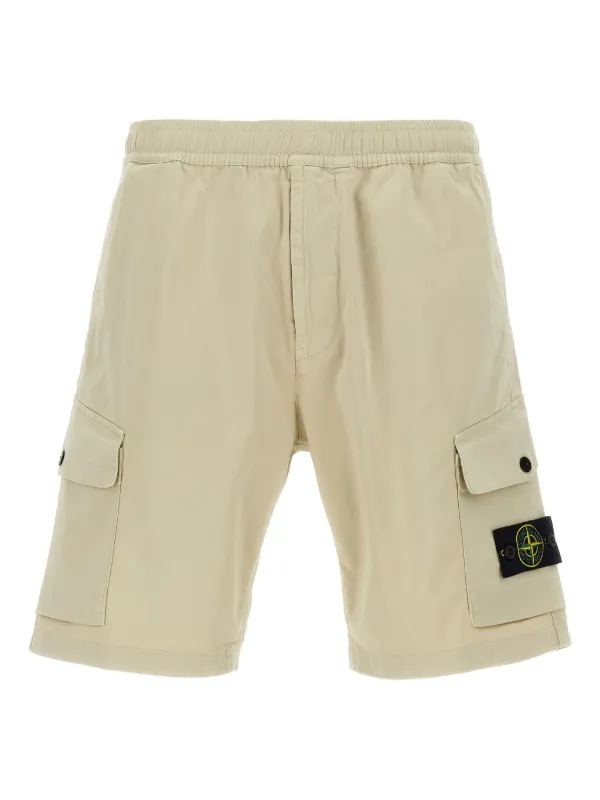 Stone  カーゴショーツ Stone Island カーゴショーツ | ニュートラル | FARFETCH JP