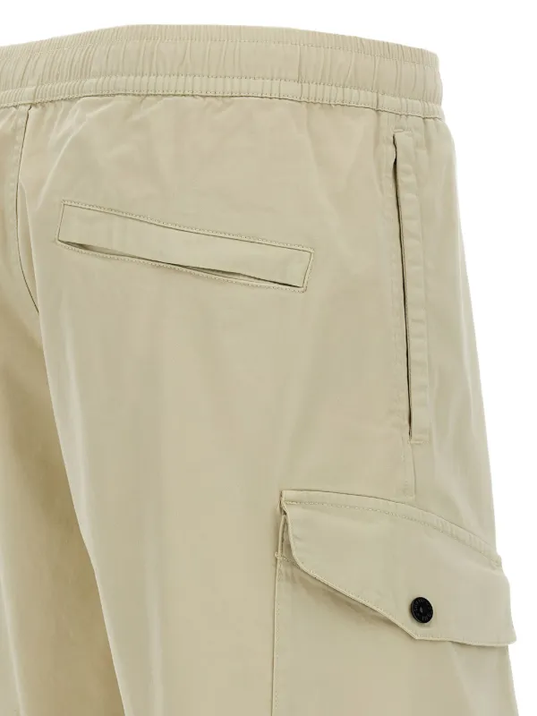 Stone Island Compass-badge Cargo Shorts | Neutrals | FARFETCH