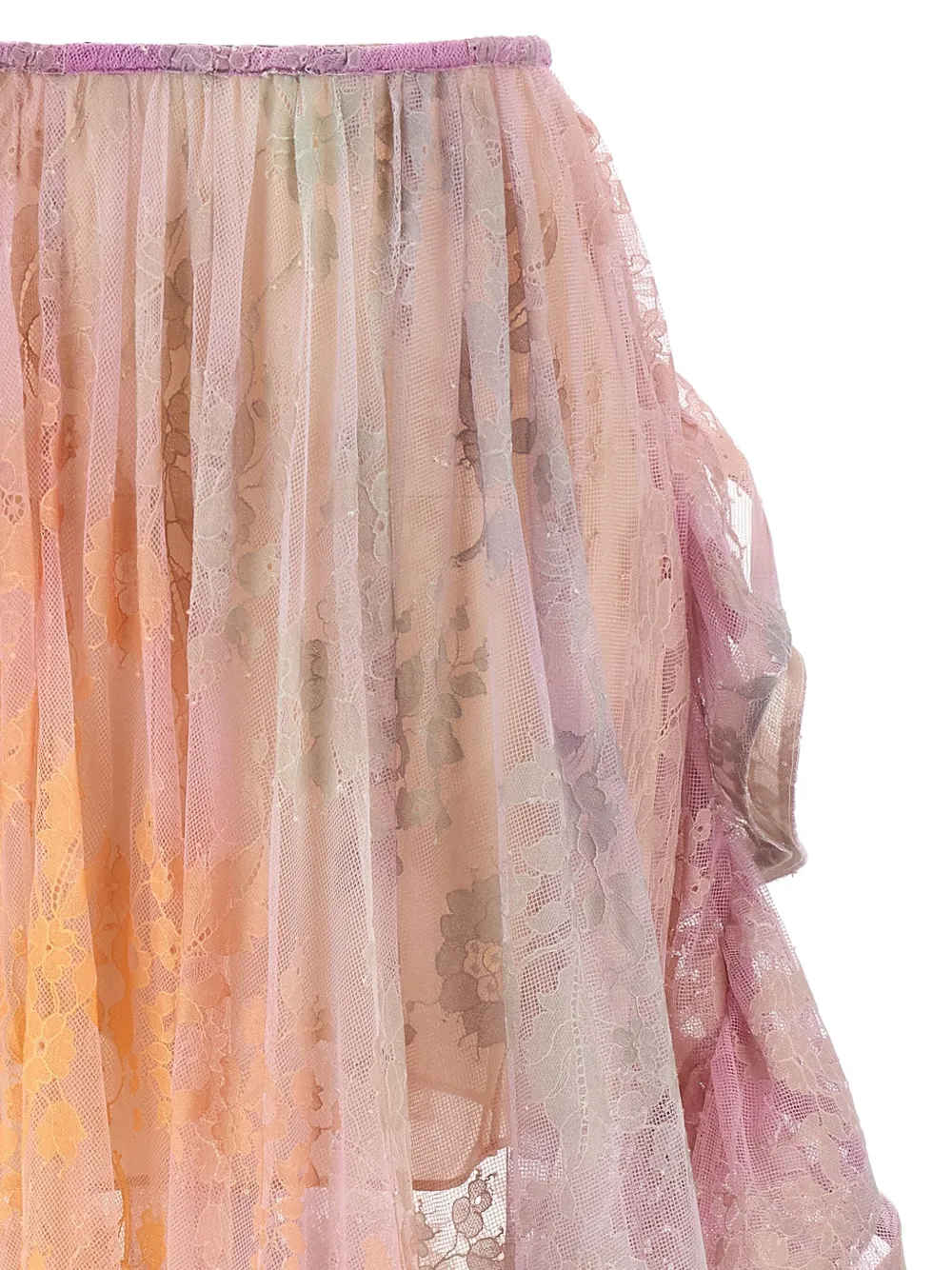 ZIMMERMANN Billow maxi-rok Roze