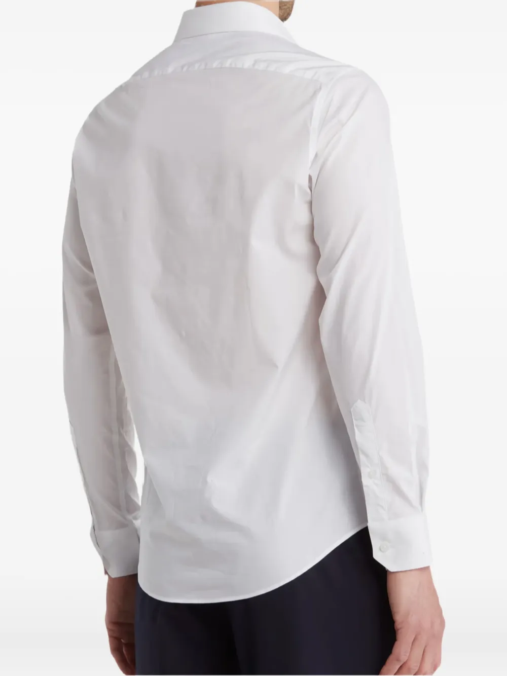 Cavalli Class Katoenen overhemd Wit