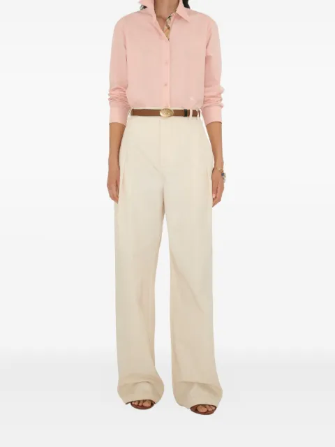 Burberry reversible leather belt