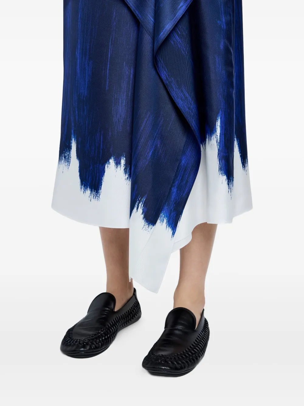 Proenza Schouler Zijden rok Blauw