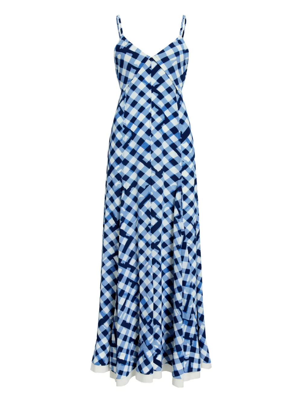Proenza Schouler June maxi-jurk Blauw