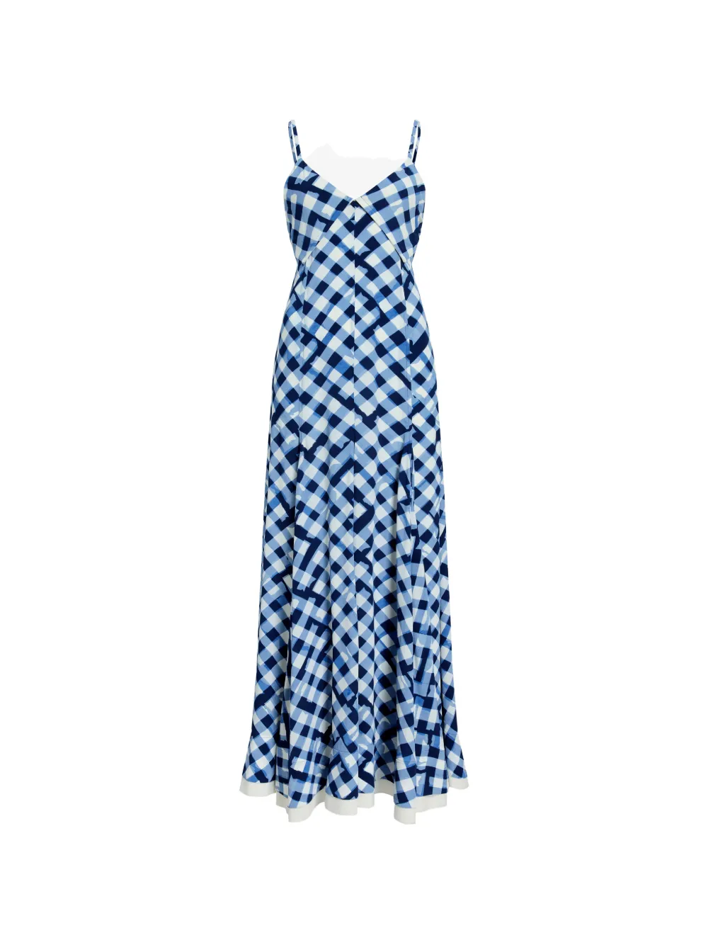 Proenza Schouler June maxi-jurk Blauw