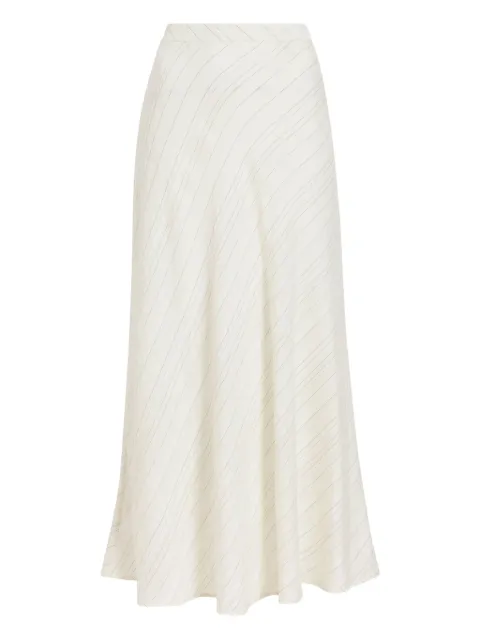 Proenza Schouler White Label striped woven maxi skirt