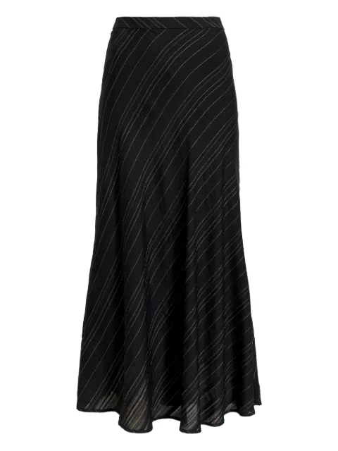 Proenza Schouler White Label Kaia stripe woven midi skirt