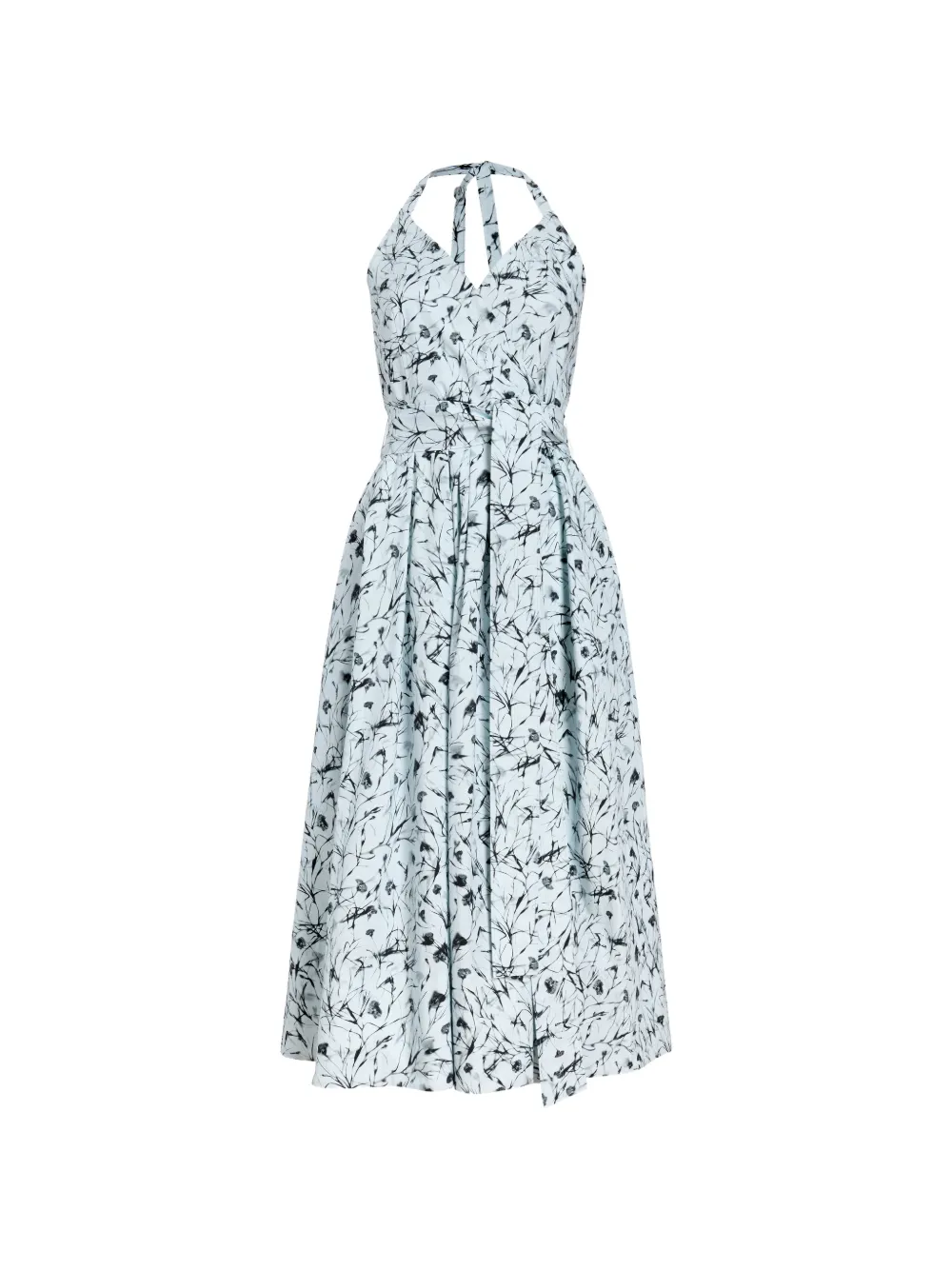 Proenza Schouler White Label Ellison midi-jurk Blauw