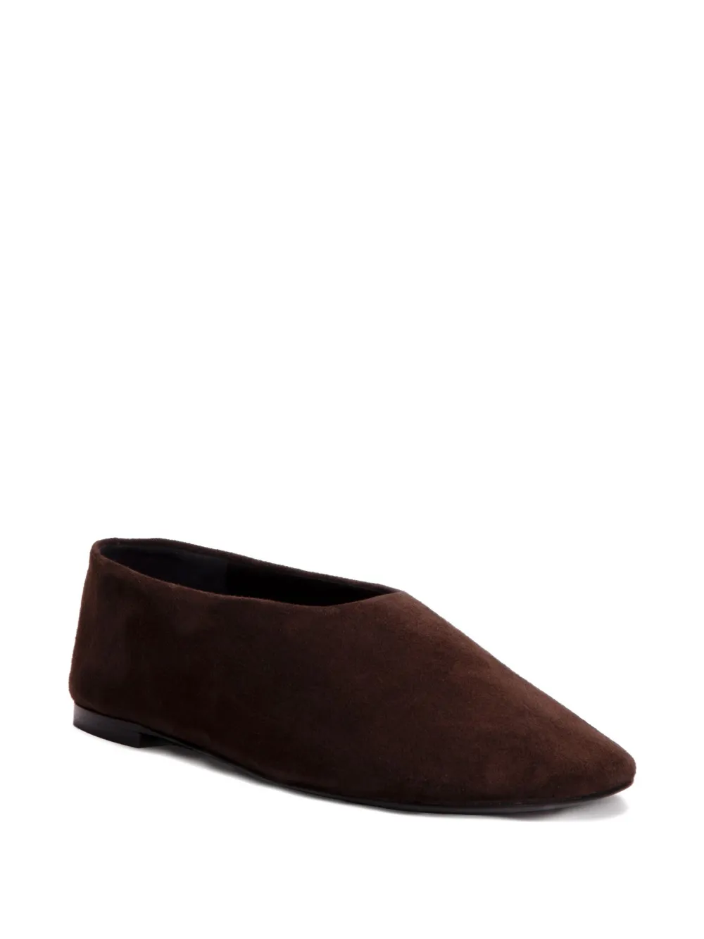 Proenza Schouler Glove suede-leather flats - Bruin