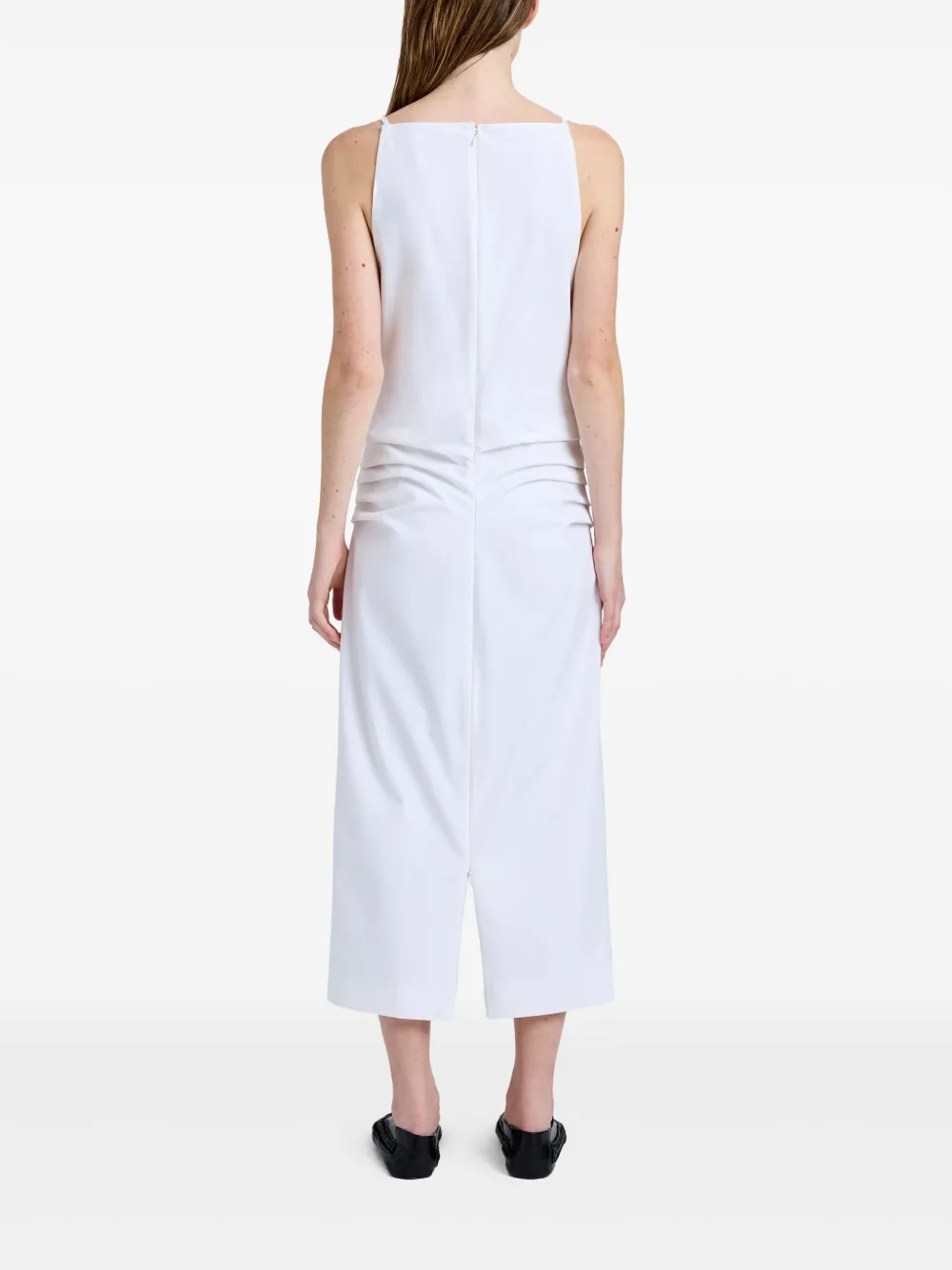 Proenza Schouler Priya maxi-jurk Wit