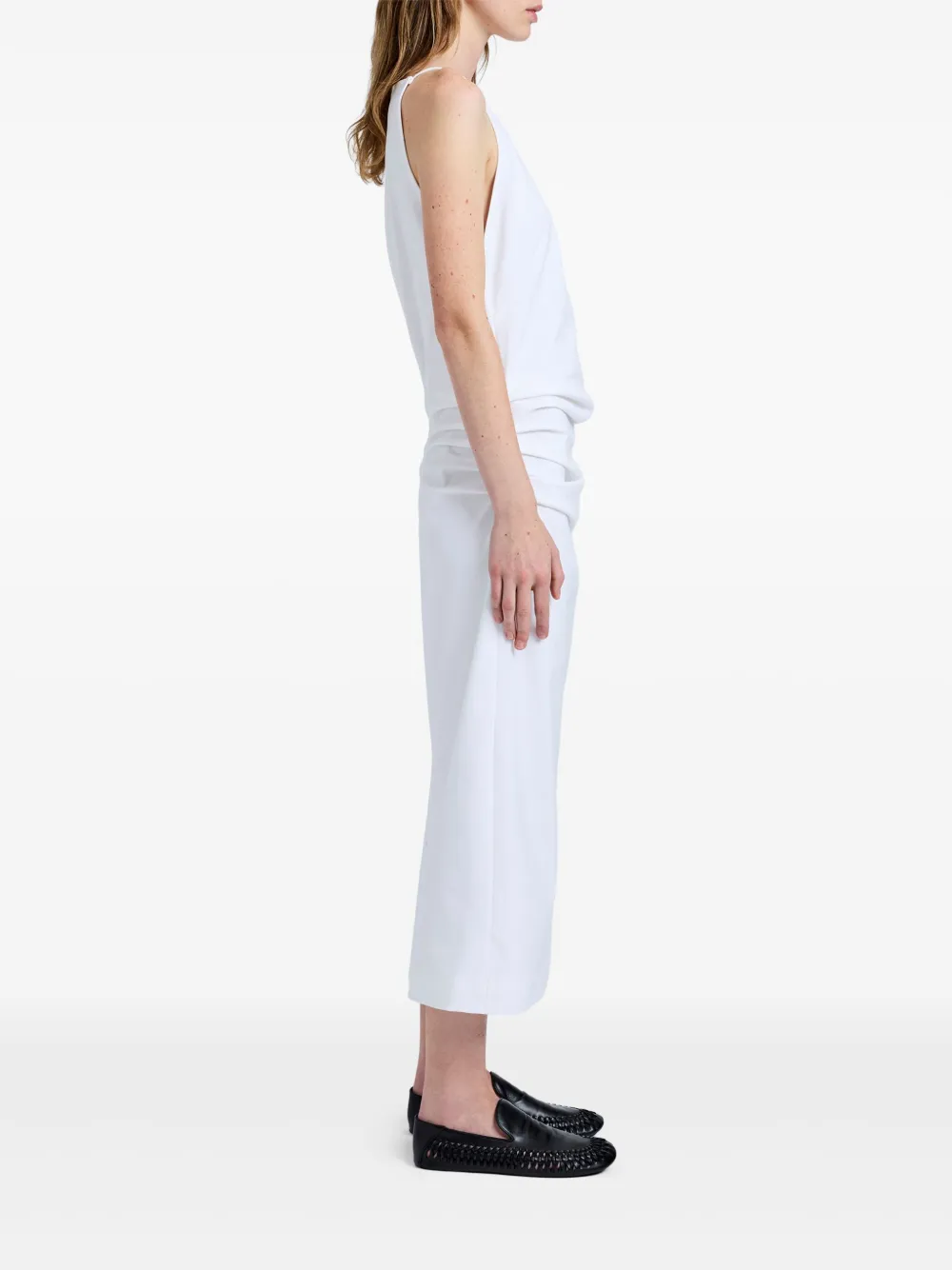 Proenza Schouler Priya maxi-jurk Wit