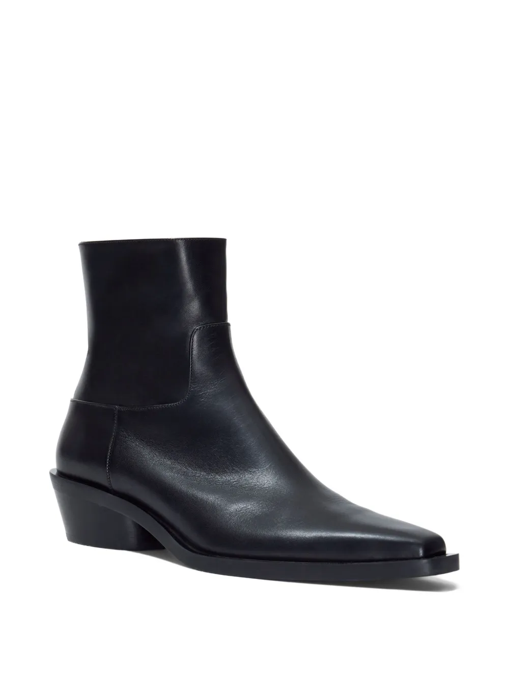 Proenza Schouler Pointed-toe Calf-leather Boots In Black