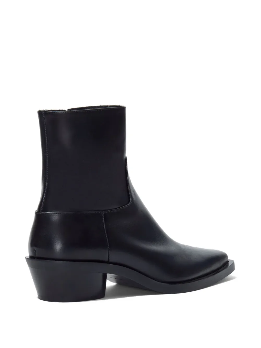 Proenza Schouler Pointed-toe Calf-leather Boots In Black