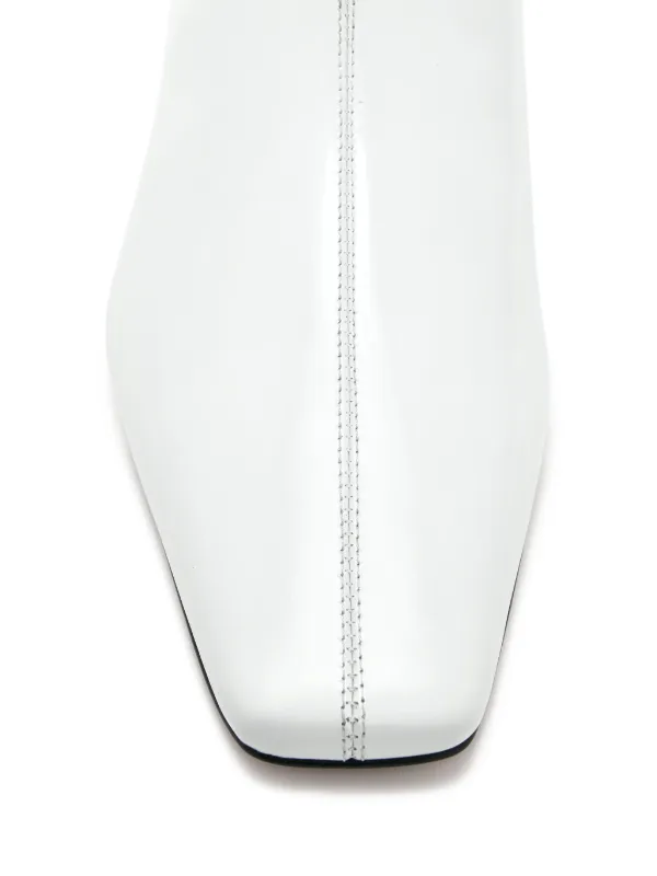 Proenza Schouler Trap Ankle Boots | White | FARFETCH HK