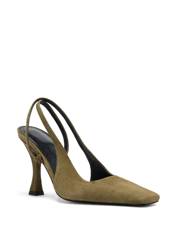 Proenza Schouler Trap Cross パンプス | グリーン | FARFETCH JP