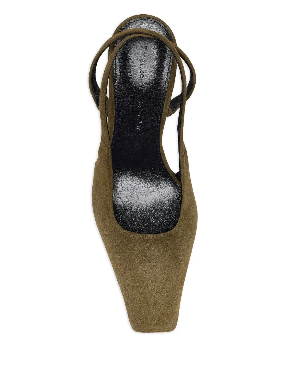Proenza Schouler Trap Cross pumps Green