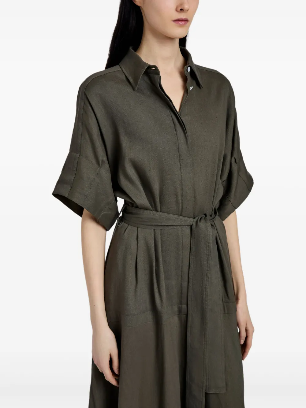 Proenza Schouler Scottie jurk Groen