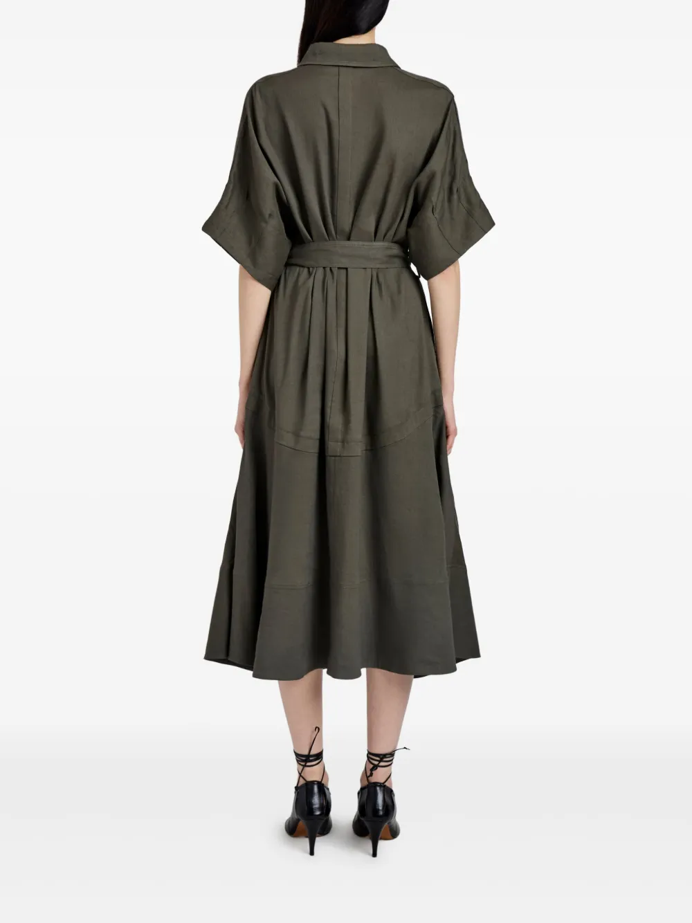 Proenza Schouler Scottie jurk Groen