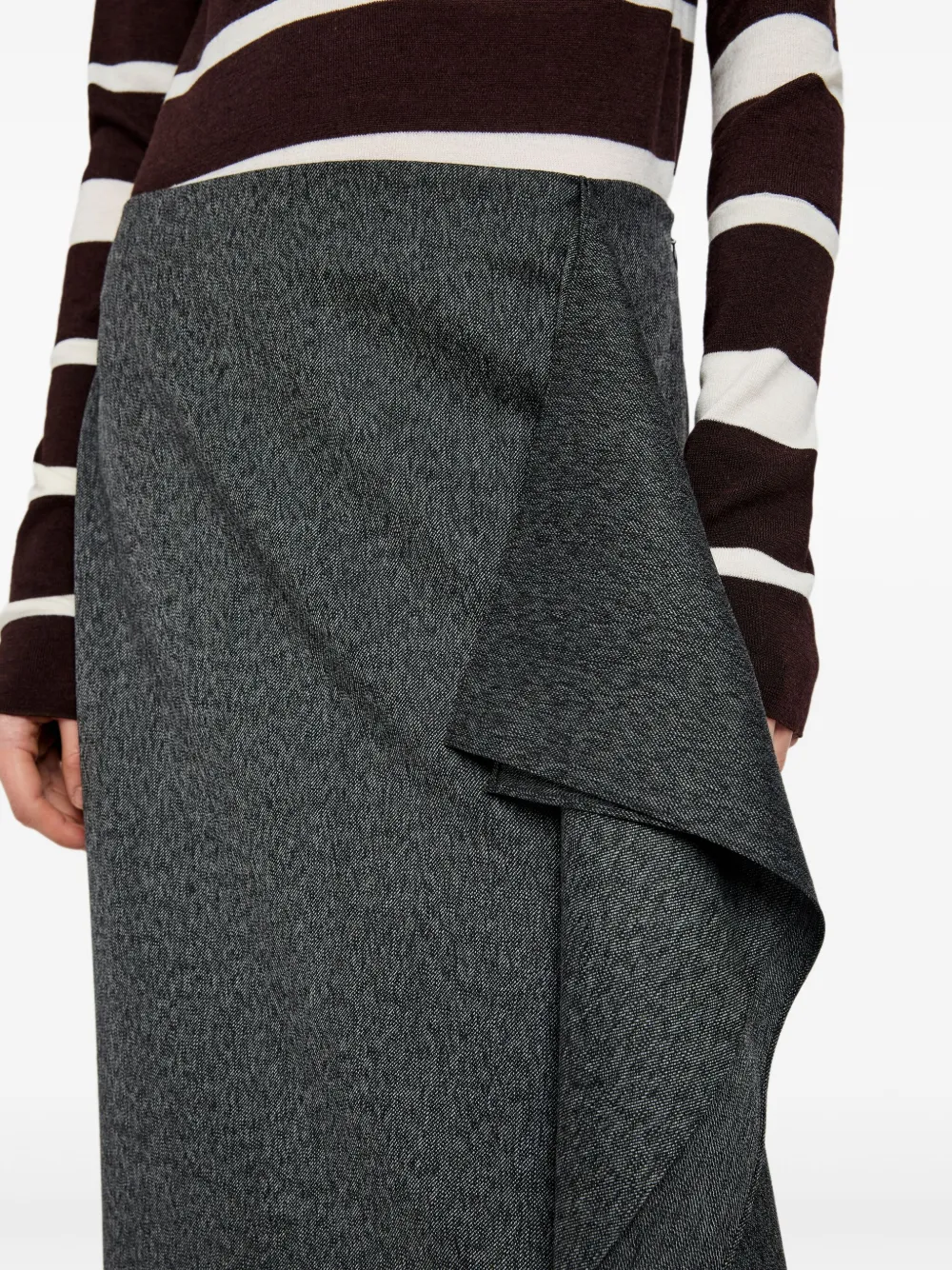 Proenza Schouler Amery rok Grijs