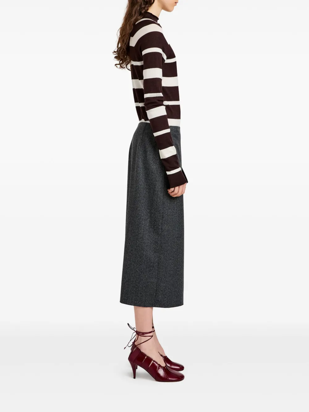 Proenza Schouler Amery rok Grijs