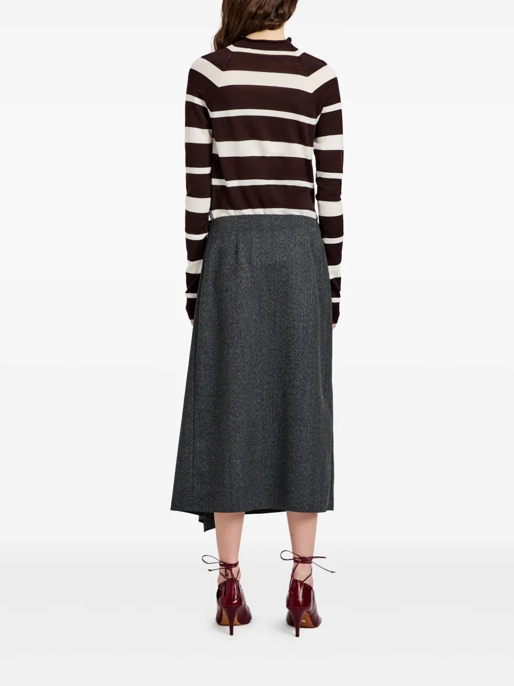 Proenza Schouler Amery rok Grijs