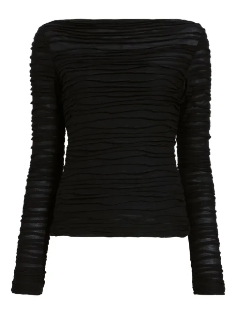 Proenza Schouler White Label توب مكشكش بأكمام طويلة