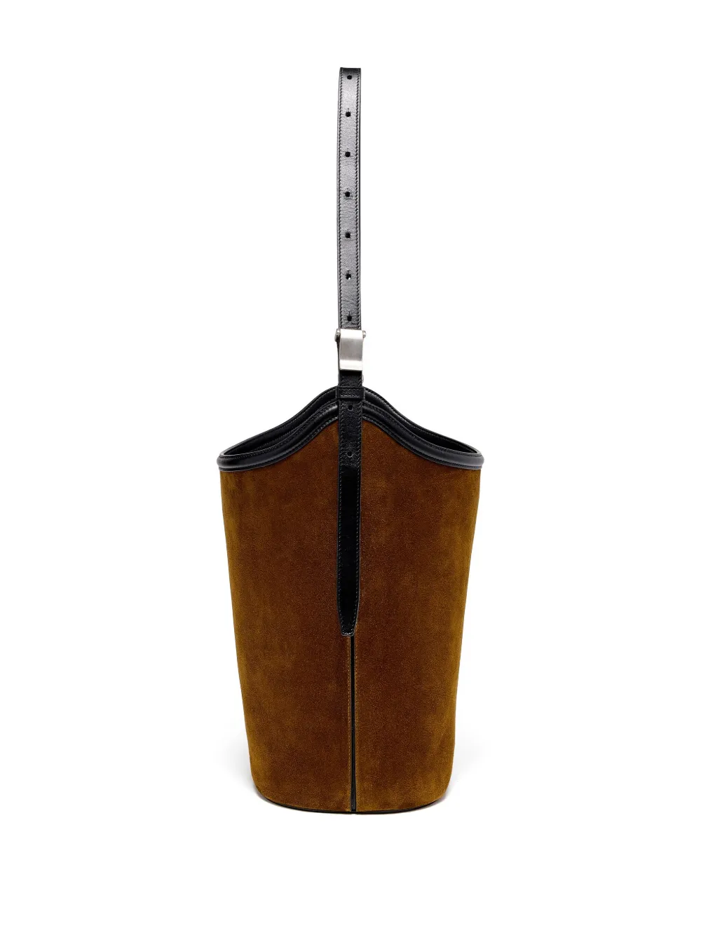 Proenza Schouler Brant suède bucket-tas Bruin