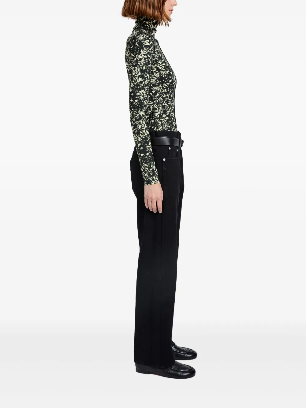 Proenza Schouler White Label Audrey top Zwart