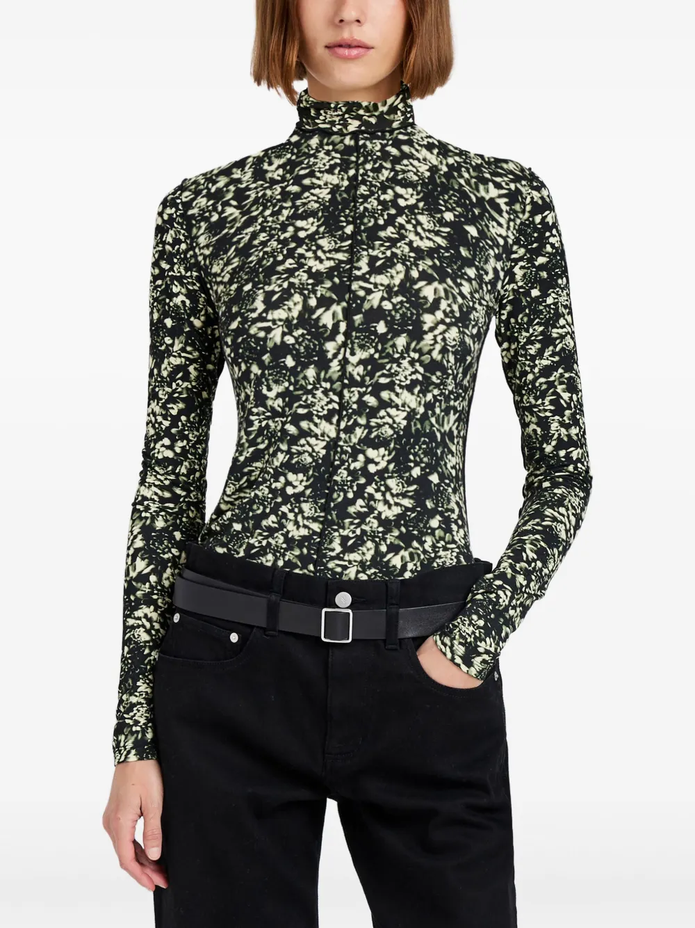 Proenza Schouler White Label Audrey top Zwart