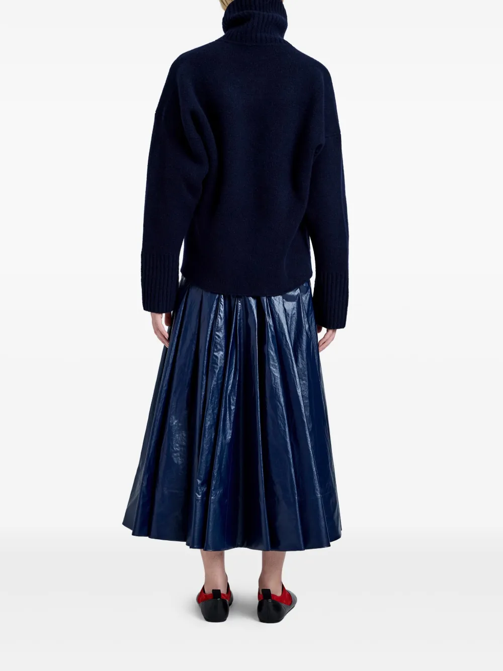 Proenza Schouler Petra maxi-rok Blauw