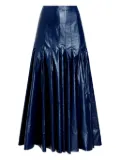 Proenza Schouler Petra maxi skirt - Blue