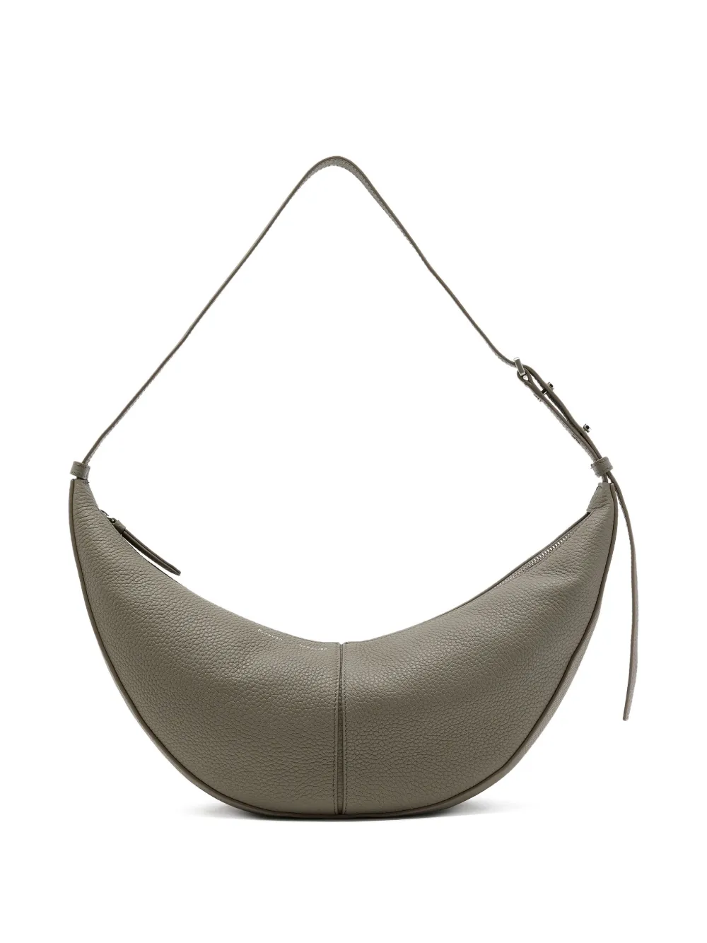 Proenza Schouler Slide Pebbled-leather Shoulder Bag In Green