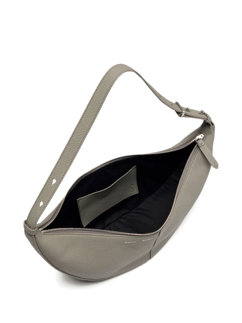 Proenza Schouler Slide Pebbled-leather Shoulder Bag In Green
