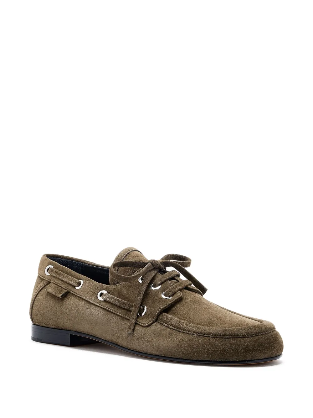 Proenza Schouler Leren loafers Groen