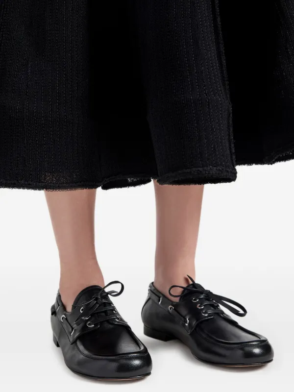 Proenza Schouler Leather Loafers Black FARFETCH