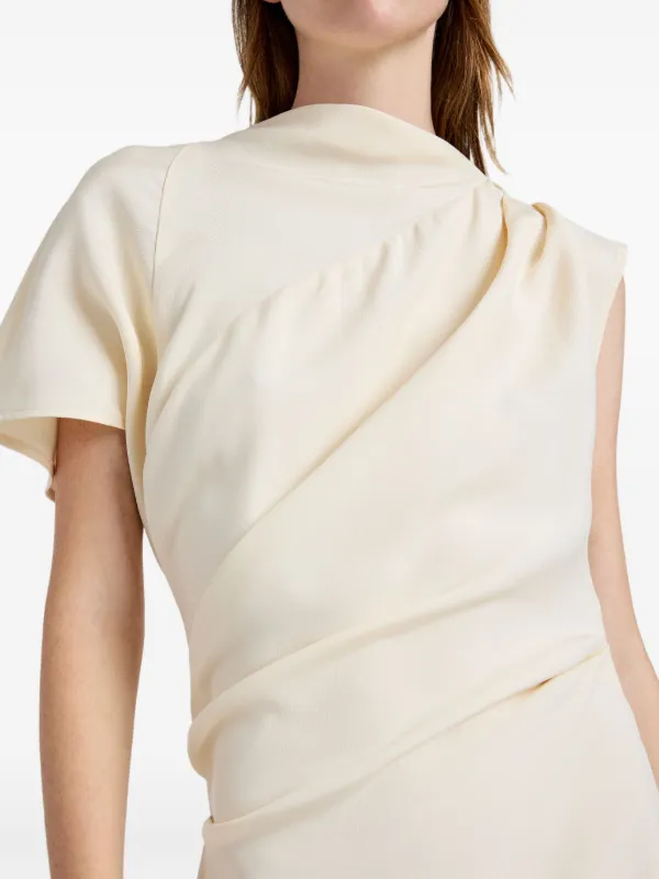 Proenza Schouler Hallie Midi Dress | Neutrals | FARFETCH KW