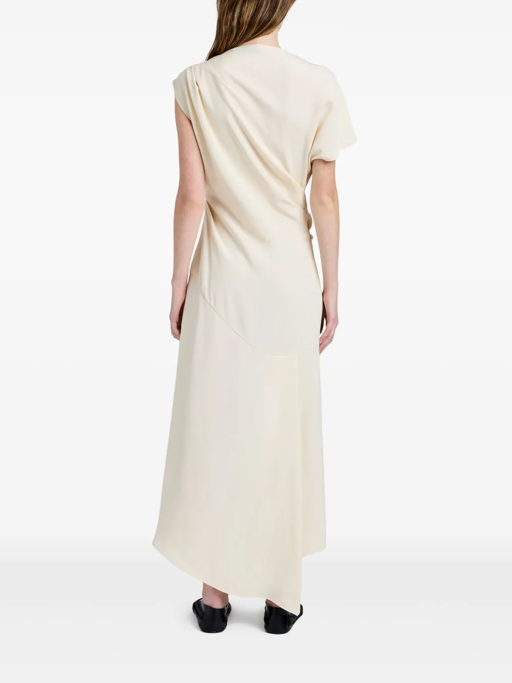 Proenza Schouler Hallie midi-jurk Beige