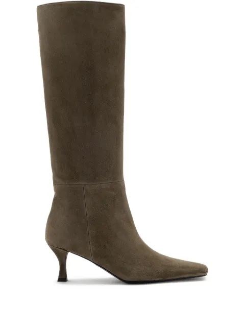 Proenza Schouler Trap suede knee-high boots