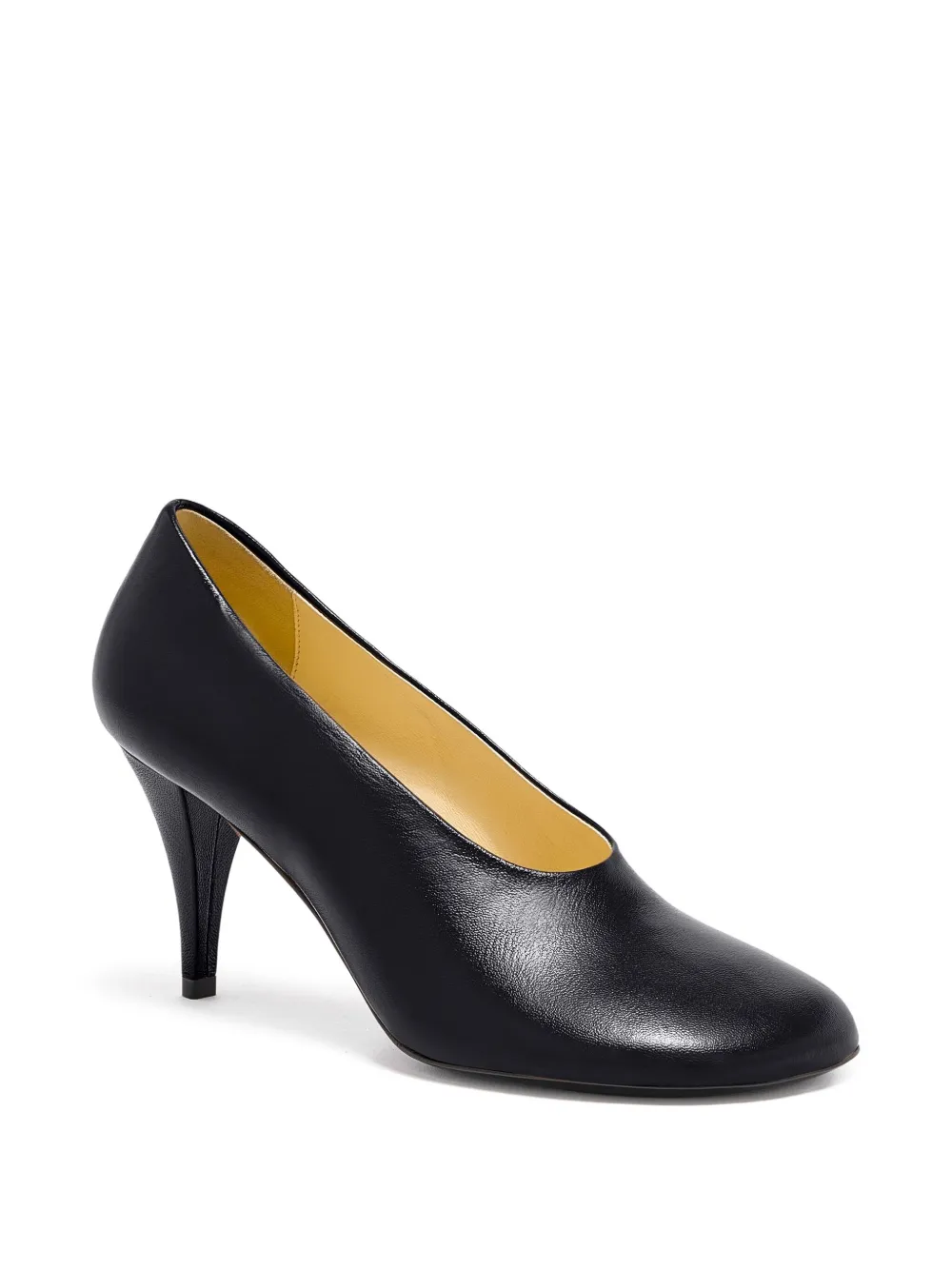 Proenza Schouler leather heeled pumps Black