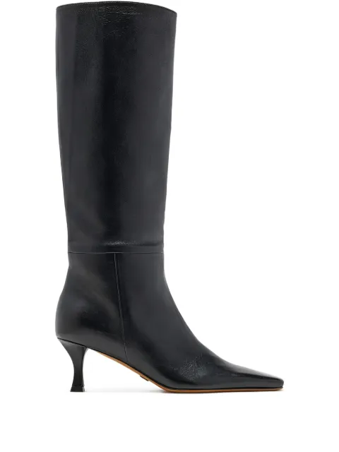 Proenza Schouler Trap leather knee-high boots