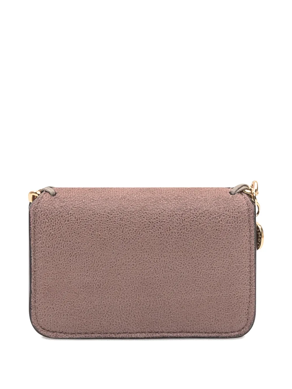 Stella McCartney chain-trimmed wallet Roze