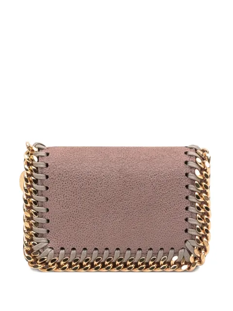 Stella McCartney chain-trimmed wallet
