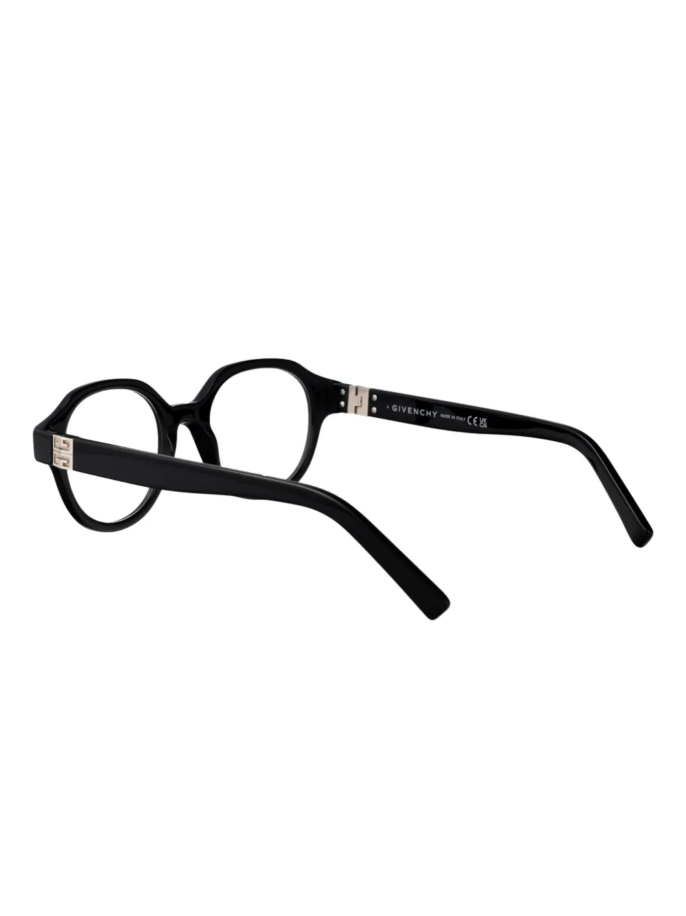 Givenchy Eyewear Bril met rond montuur Zwart
